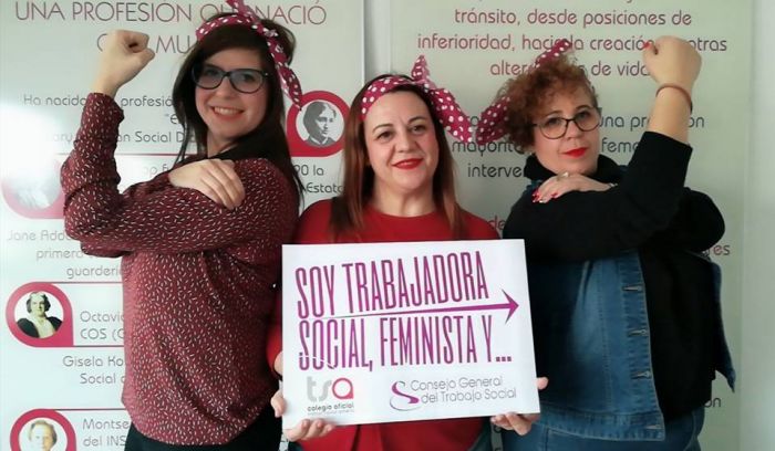 Campaña SOY TRABAJADORA SOCIAL, FEMINISTA Y...