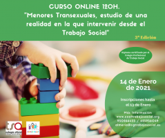 Curso Online "Menores Transexuales. Una realidad en la que intervenir desde el Trabajo social" 
