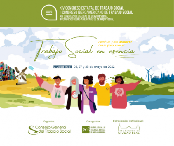 Descuento en la inscripción al XIV Congreso Estatal y II Iberoamericano de Trabajo Social 2022. Ciudad Real, 26, 27 y 28 de mayo