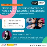 Taller Online Gratuito “Gestión de la diversidad familiar en hijos e hijas: Desafíos y actuaciones”