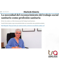 Entrevista: La necesidad del reconocimiento del trabajo social sanitario como profesión sanitaria
