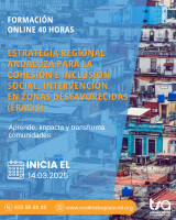 Curso Online "Estrategia Regional Andaluza para la Cohesión e Inclusión  Social. Intervención en Zonas desfavorecidas (ERACIS)" 