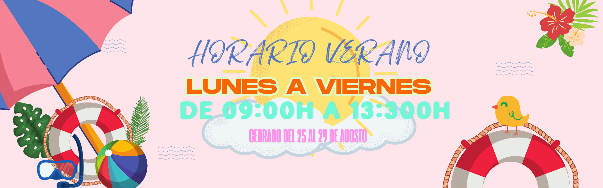 HORARIO VERANO