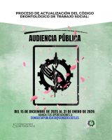 Plazo de Audiencia Pública para la modificación del Código Deontológico de Trabajo Social 