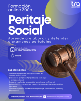 Curso online "Formación en Peritaje social"  